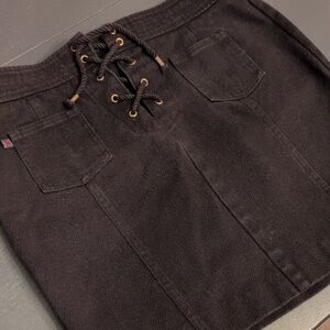 Ralph Lauren Black Mini Skirt